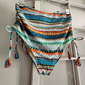 Cacique Plus Swim High Waisted Suit Bottoms size 20